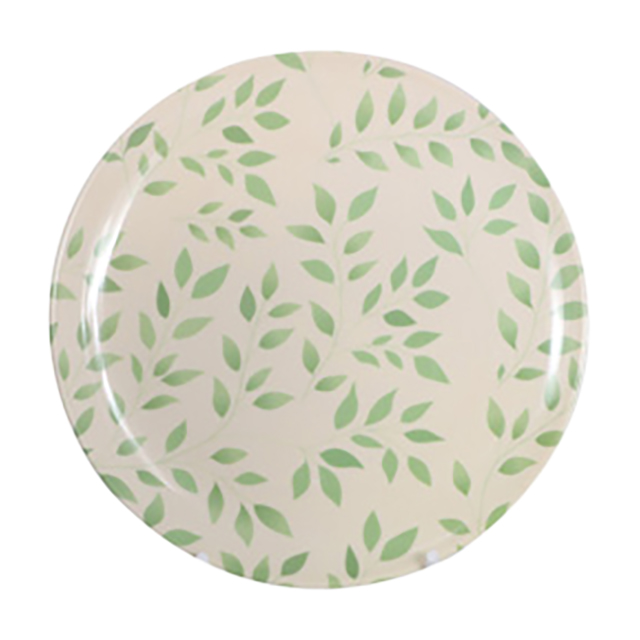 PLATO 8" RED DECO HOJAS VD 726-03545