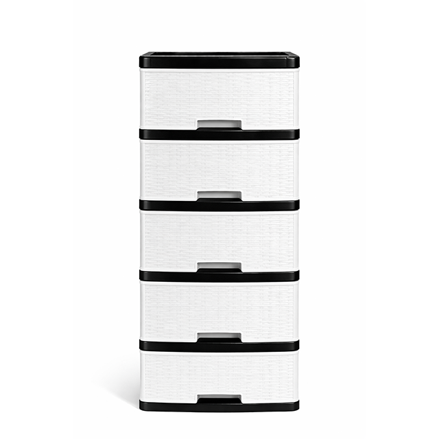 GAVETERO PLAS MINI 5 NIV BL C/RODOS KAWAKI