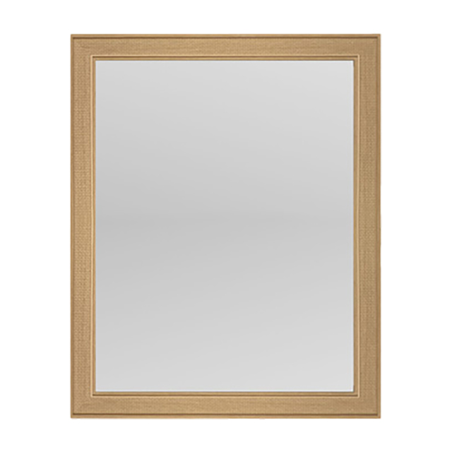 ESPEJO PARED 40X50 CM CHOCO/CREMA /CREMA CLARO 729-03825