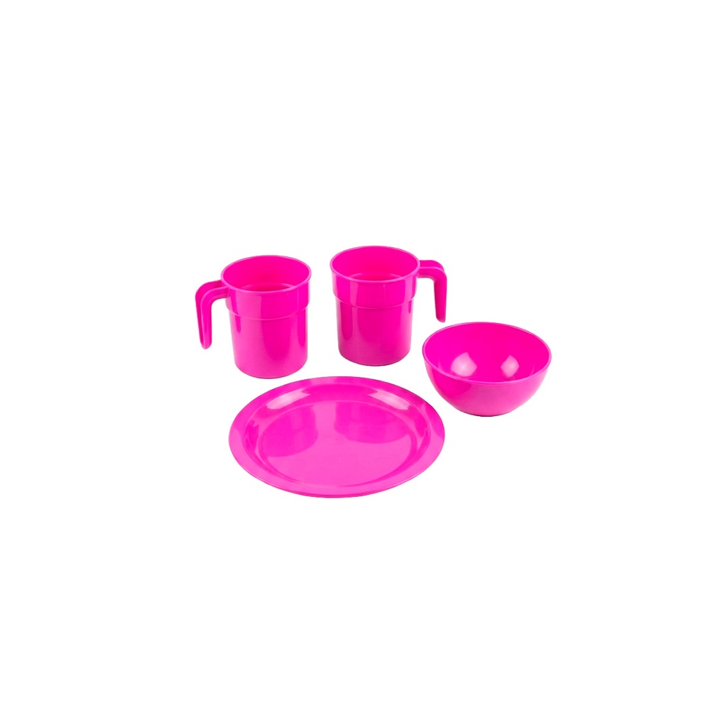 SET DE VAJILLA PLAS PERSONAL FACELA