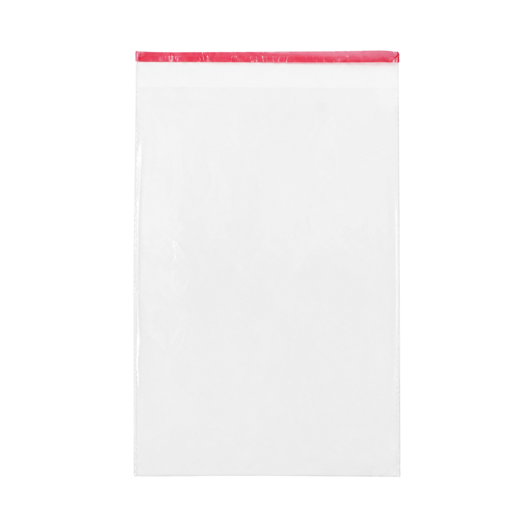 BOLSA CELOFAN 20X35 CM C/CIERRE PAQ 100 UN