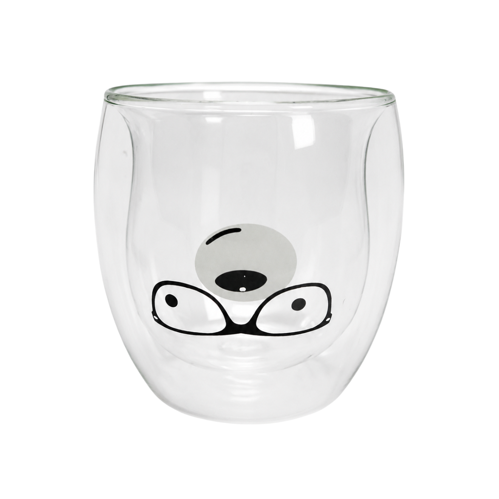 VASO VID DOBLE PARED FONDO OSO PANDA GIGI