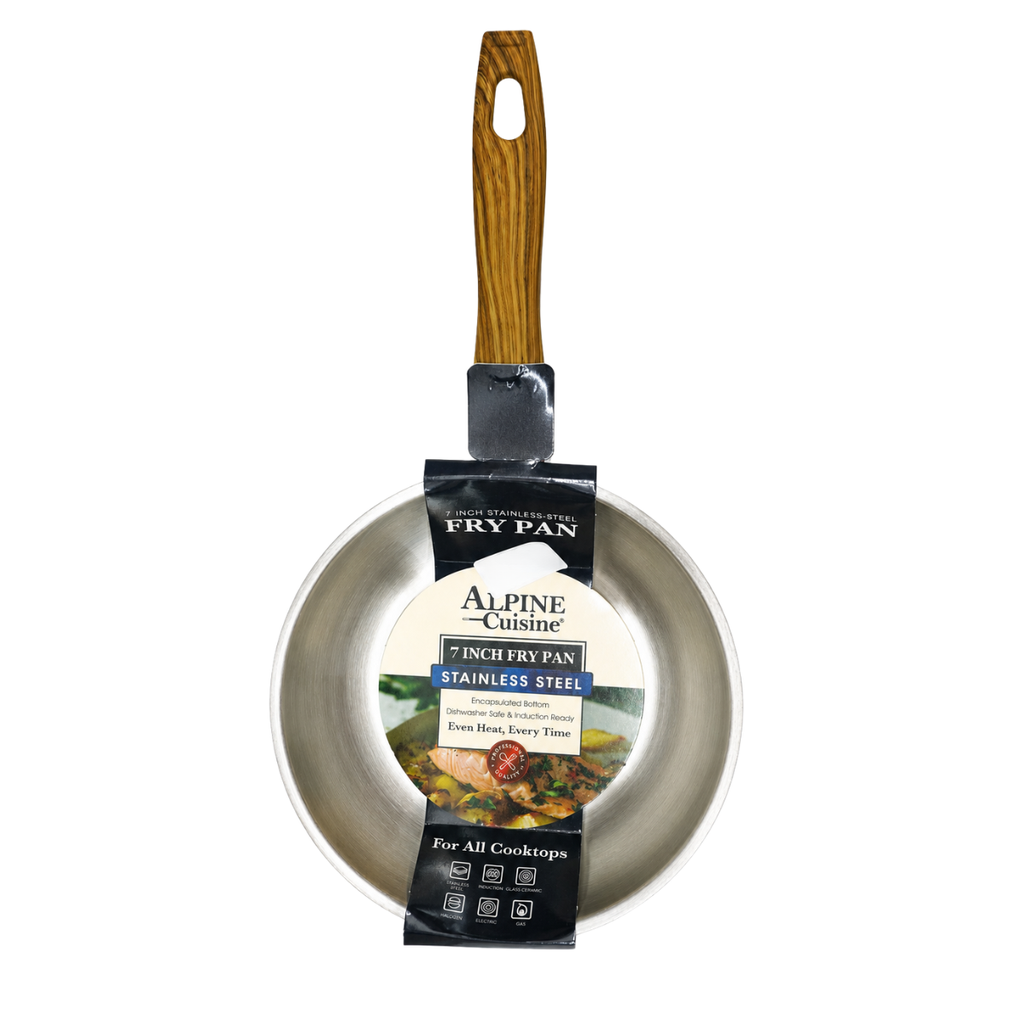 SARTEN ACER INOX 18 CM ALPINE CUISINE AI-SSFP7W