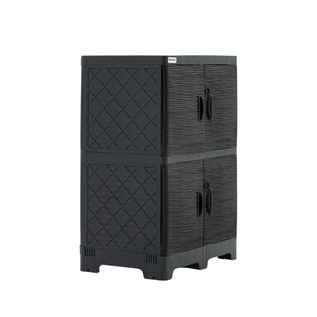 GAVETERO PLAS MINI TERESITA ONDAS 2 NIV CAPUCHINO SANCHIA