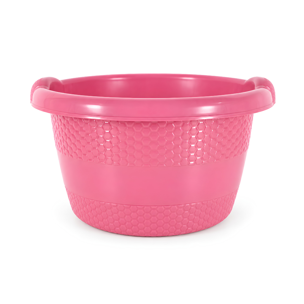 HUACAL/BAÑO PLAS SARITA #2 DECO HEXAGONO COL SURT ALCAPLAST