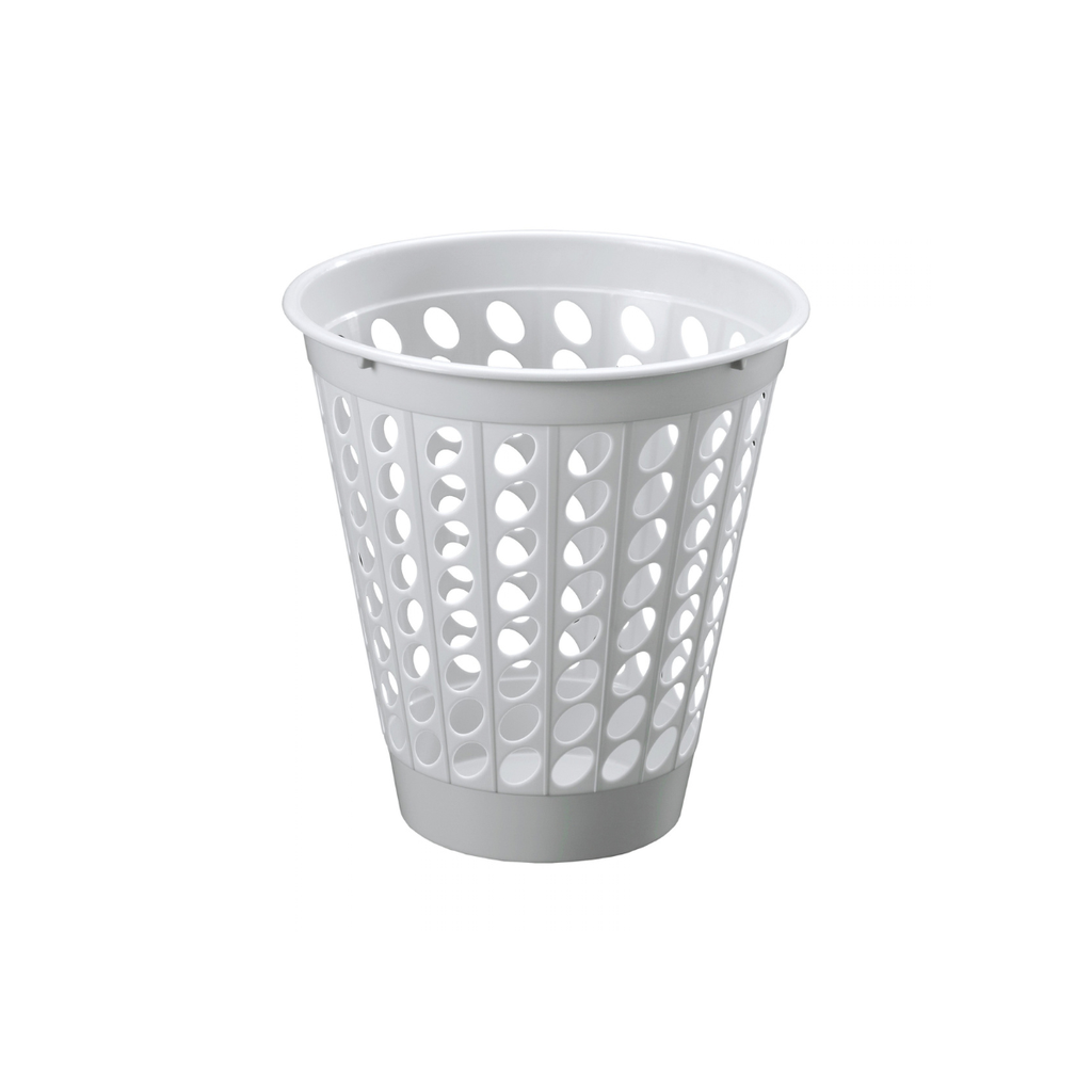 PAPELERA PLAS CALADA 5 LT GRIS HIELO RIMAX 13429-XP