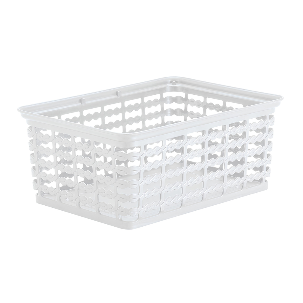CANASTA PLAS 4 LT RECT M 25.5x18.6x10.8 CM BL CALADA RIMAX 9411-XP
