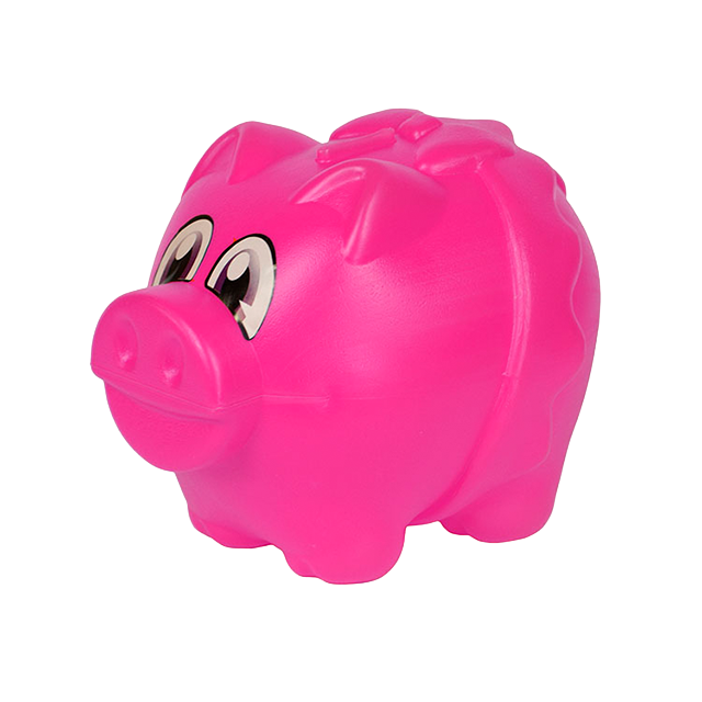 ALCANCIA PLAS CERDO TUTU SP221 PLASTIKITO