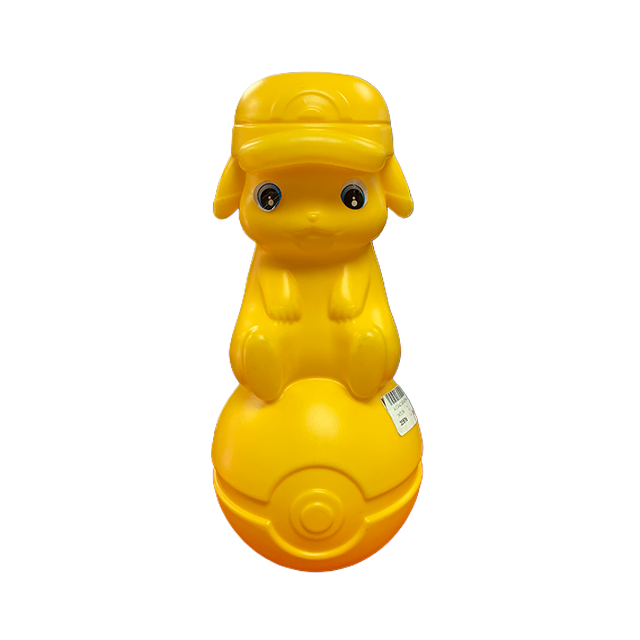 ALCANCIA PLAS PIKACHU 14.5 CM SENTADO EN BOLA C/GO ALCAPLAST APG-1030