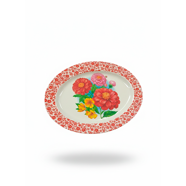 AZAFATE MELA MARFIL DECORADO 6116