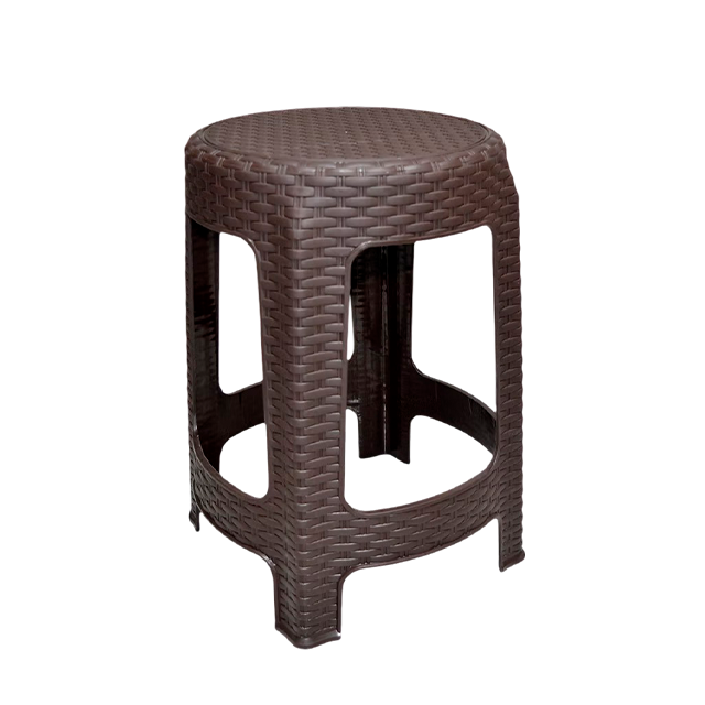 BANCO PLAS RATAN CAFE VIRGEN CAP 225 LB STAMPO BANCO03