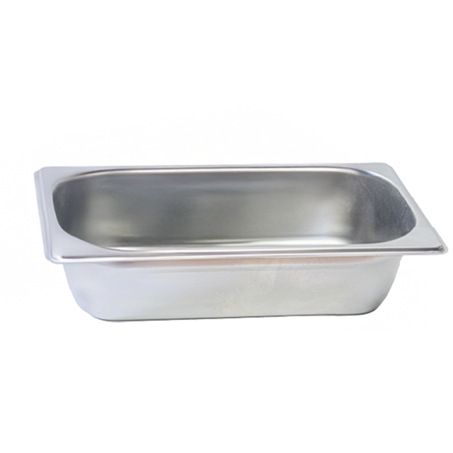 BANDEJA VAPORERA ACER INOX 1/3 TERCIO 32.5X17.5X6 CM 2.5 32T