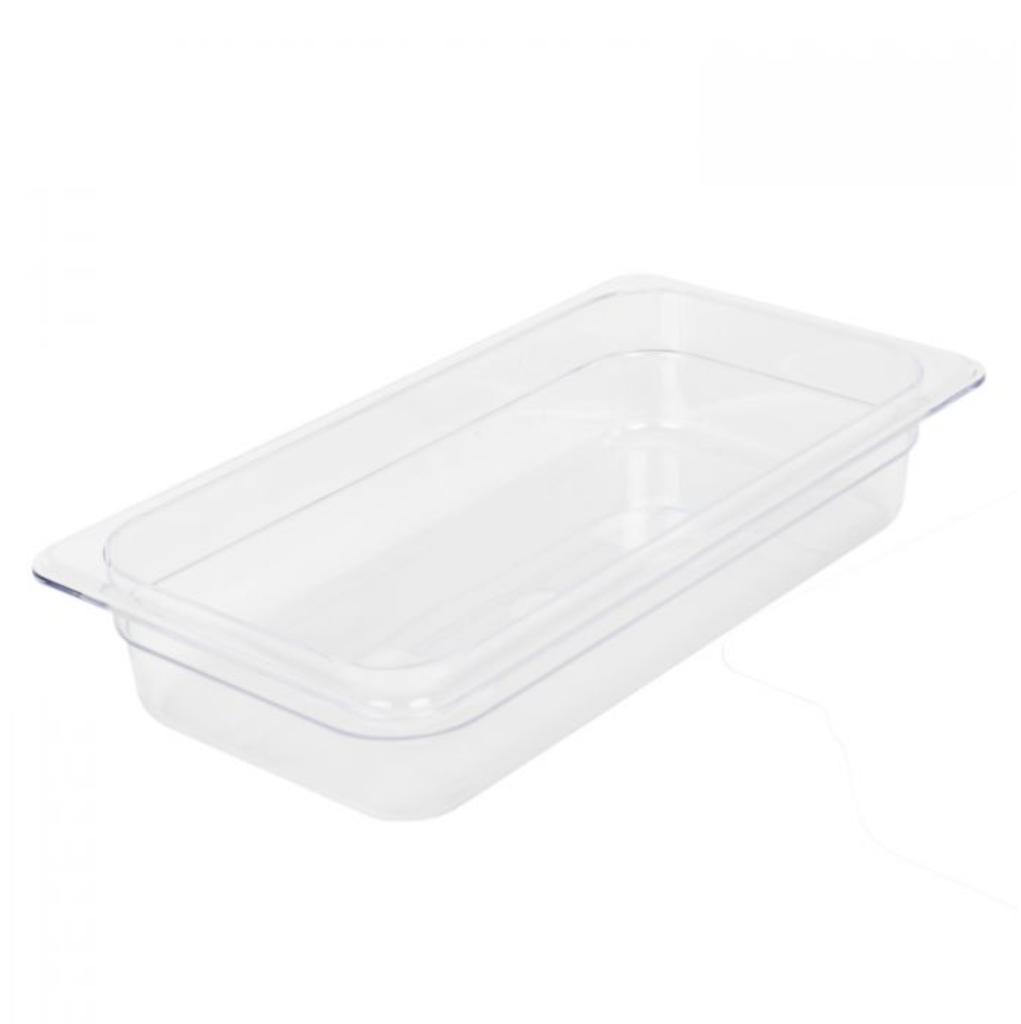 BANDEJA POLICARBONATO 1/3X2 1/2” TRANS THUNDER GROUP PLPA8132