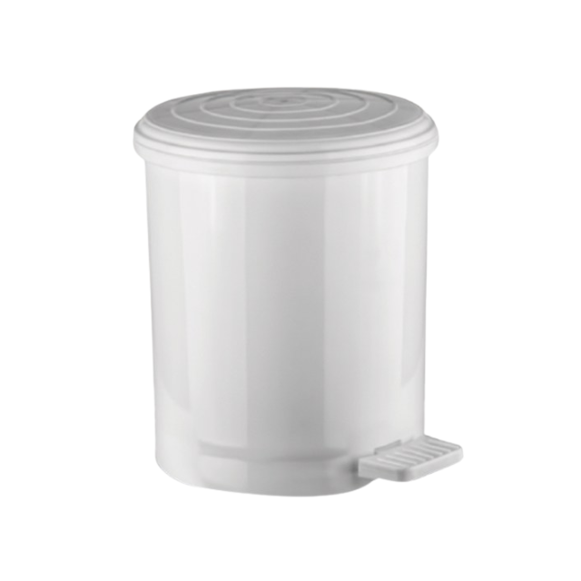 BASURERO PLAS 15 LT PEDAL PEQ TACO 08271