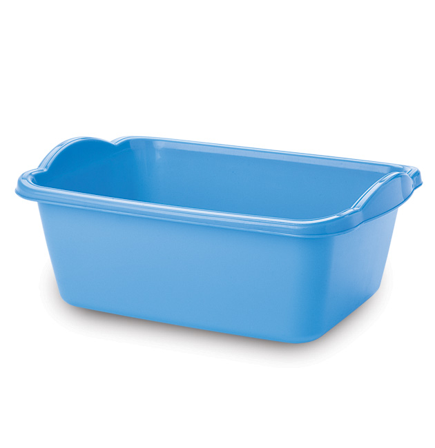 BATEA/RECIPIENTE PLAS TREBOL #12 RECT 6.6 LT REYPLAST BTX023000