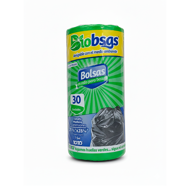 BOLSA PLAS 21.25X28.75" ROLLO 30 UN NG BIOBAGS