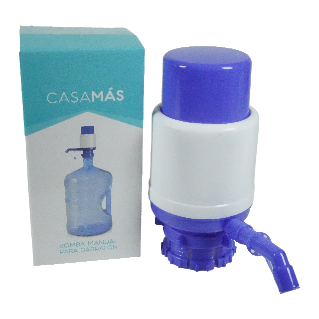 BOMBA MANUAL P/GARRAFON AGUA PLAS CASAMAS