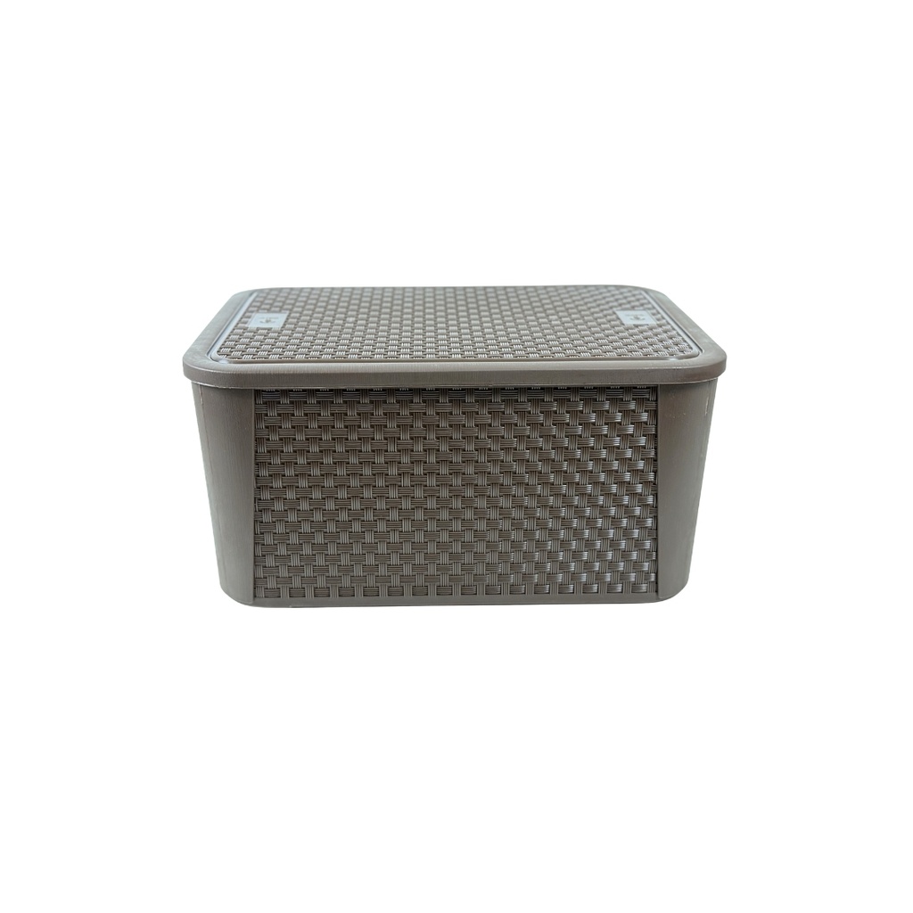 CAJA PLAS 40 LT  RATAN CAFE OBSCURO SPARTA