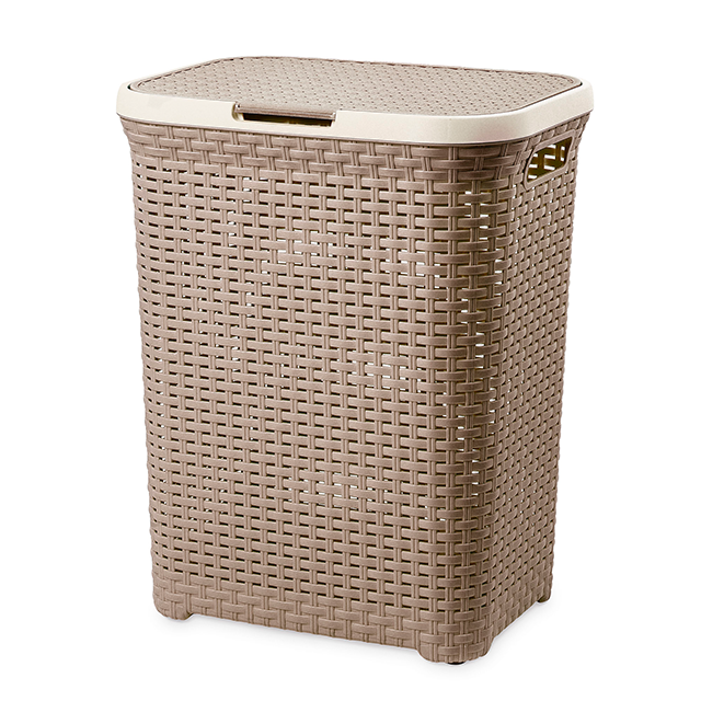 CESTO PLAS 60 LT MOD RATAN GDE REYPLAST CTX250000