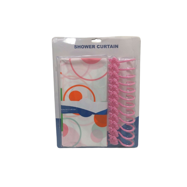 CORTINA P/BAÑO 71"X71" OUMEIYA OM620