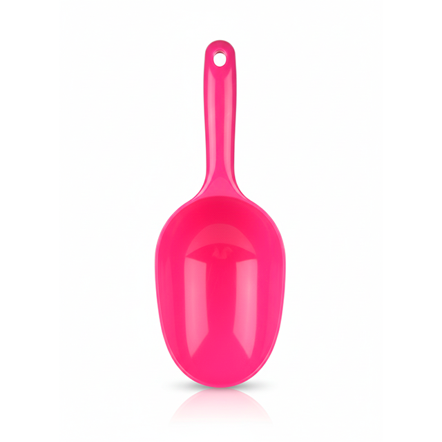 CUCHARA PLAS 8x2" 1/2 LB ALARGADA P/GRANOS COL SURT 