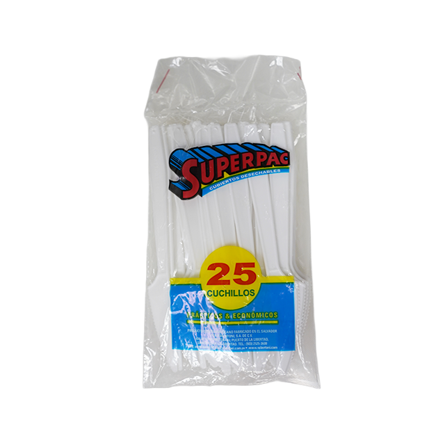CUCHILLO DESE BL 25 UN SUPERPAC 102055