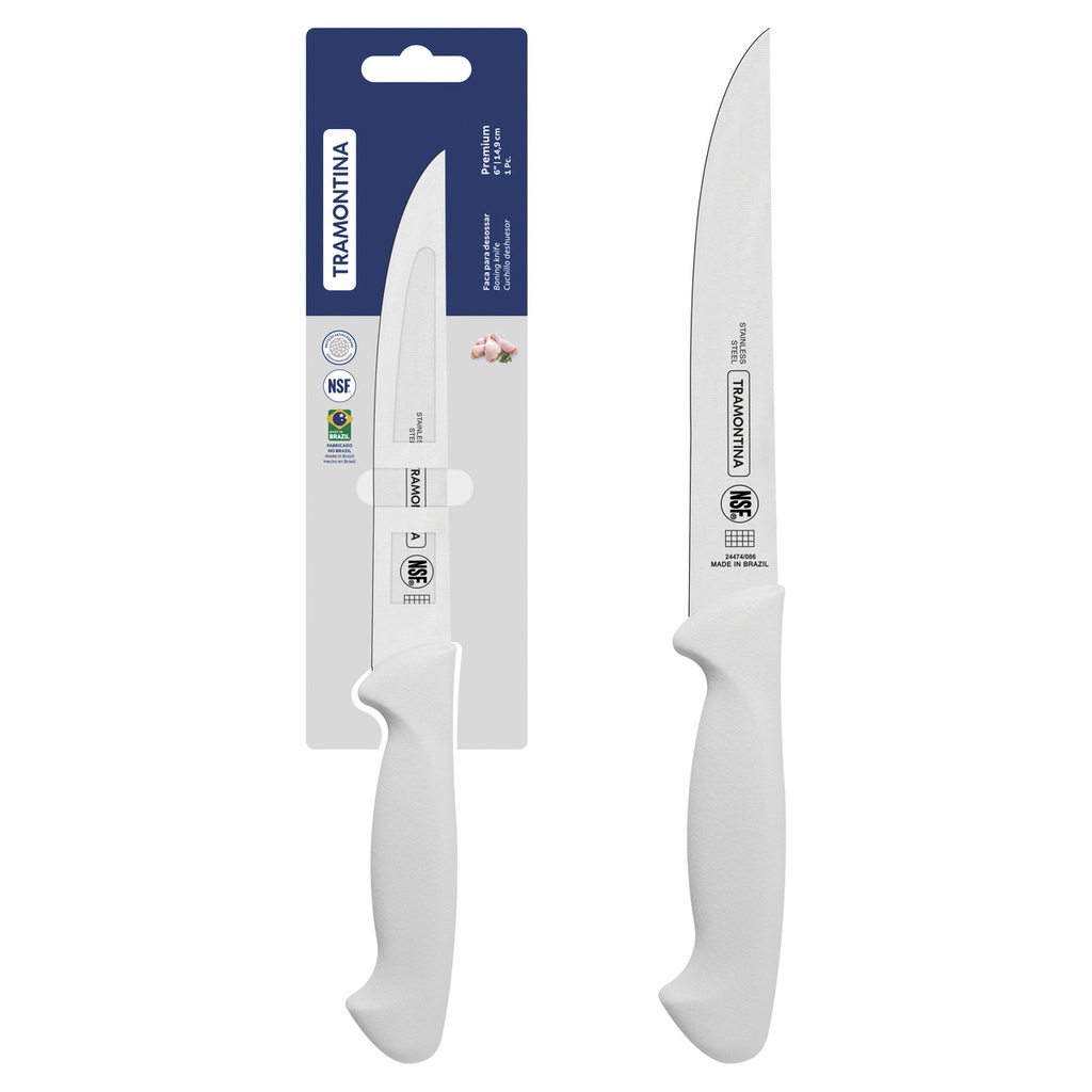 CUCHILLO DESHUEZO RIGIDO PREMIUM TRAMONTINA 24474/186 08285