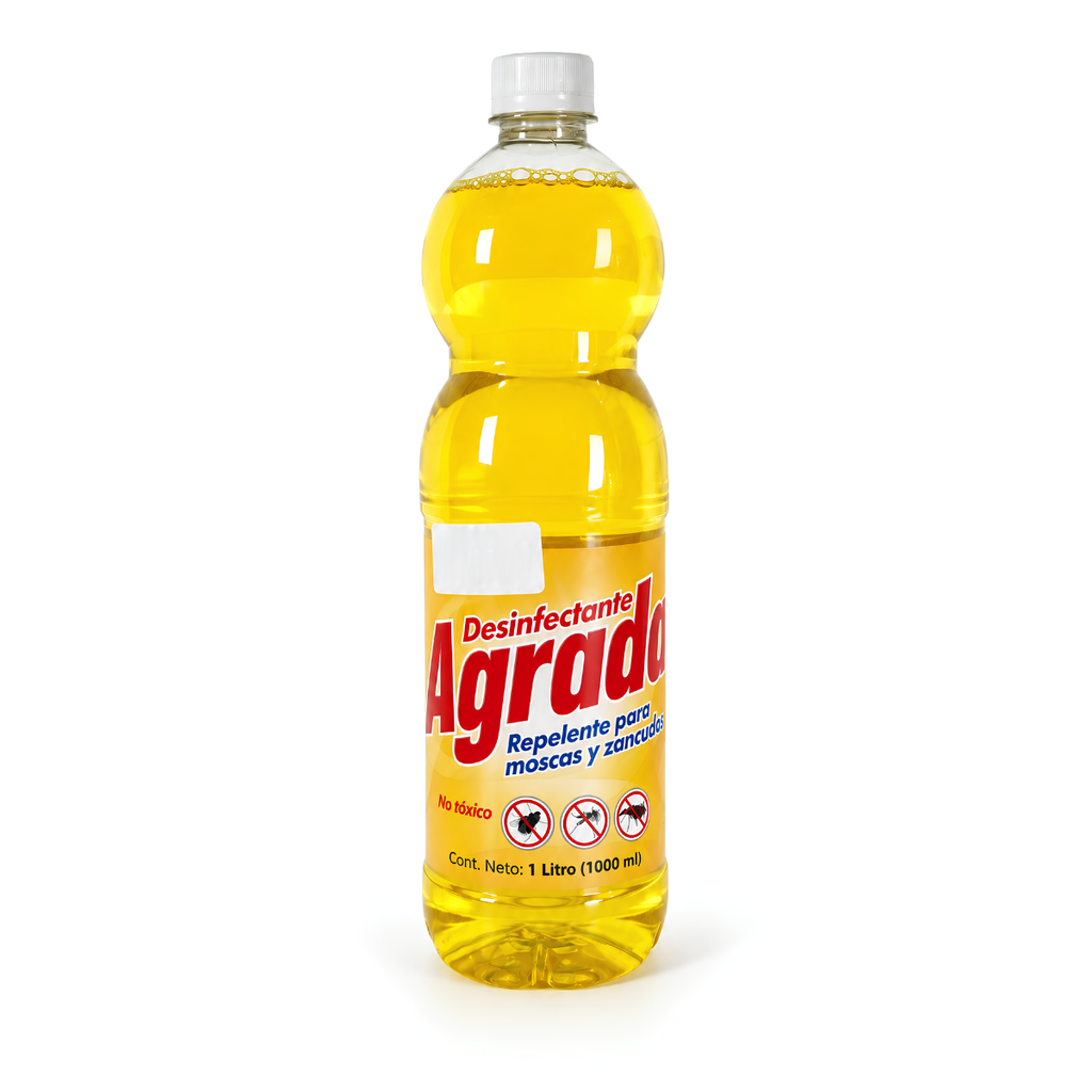 DESINFECTANTE REPELENTE MOSCA/ZANCUDO 1 LT AGRADA