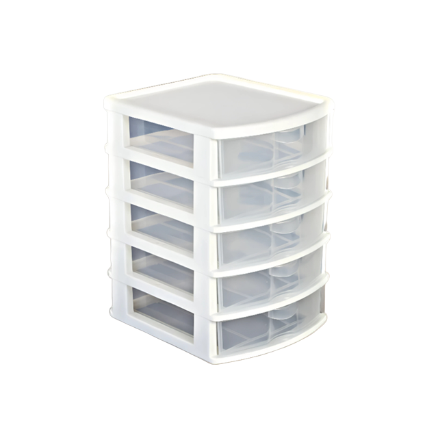GAVETERO PEQUEÑO 5 GAVETAS BL GUATEPLAST 25001
