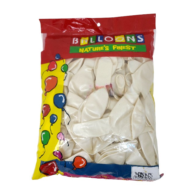 GLOBO 11 METAL BLANCO 100 PZ NATURES FINNEST 706138