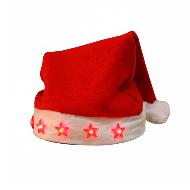 GORRO NAVIDEÑO TELA C/LUZ 1949/JL02TB/JL24TN