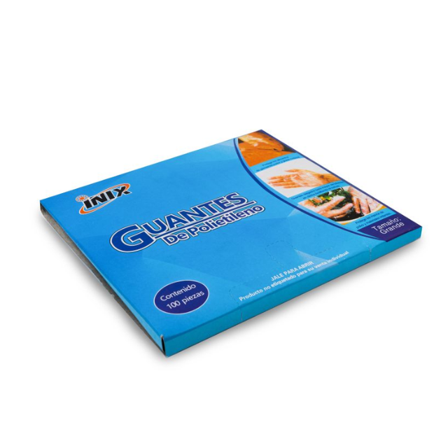 GUANTE POLIETILENO DESECHABLE 100 UN CAJ 4102L