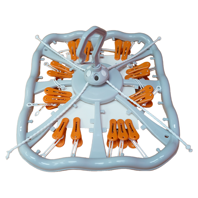 GUINDOLA PLAS RECT 18 GANCHOS 028
