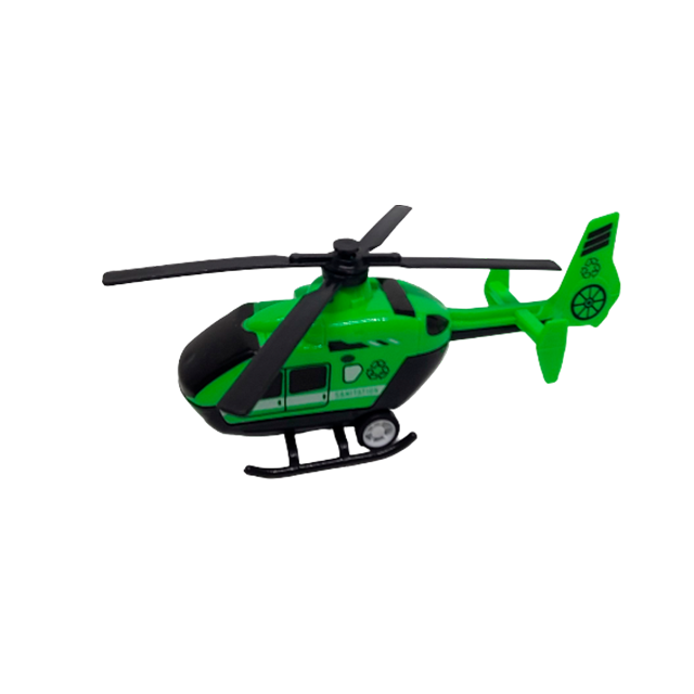HELICOPTERO PLAS FRICCION 15 CM SURT BOL CASAMAS 1521