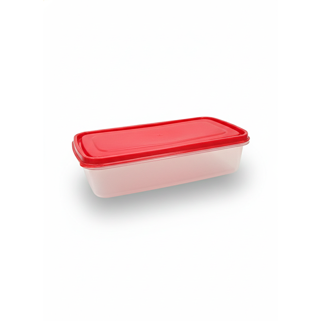 HERMETICO PLAS RECT PEQ CEREZA TACOPLAST 30595