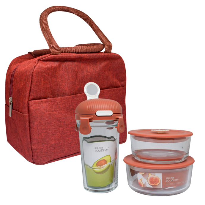 KIT BOLSO/LONCHERA TER+2 RECIP/VASO VID C/TAPA 138-73