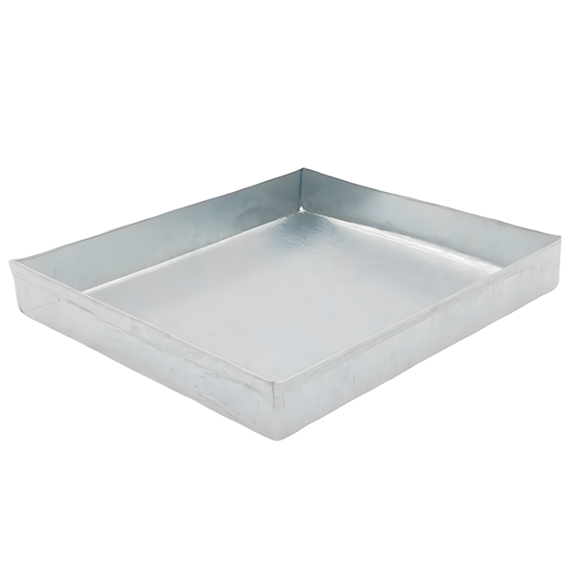 LATA CUADRADA 12.5X13.5X2 CM ARTESANAL BERTA