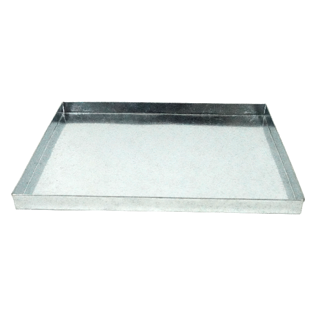 LATA GALVA SEMITA PACHA 39X30X2 CM ARTESANAL BERTA