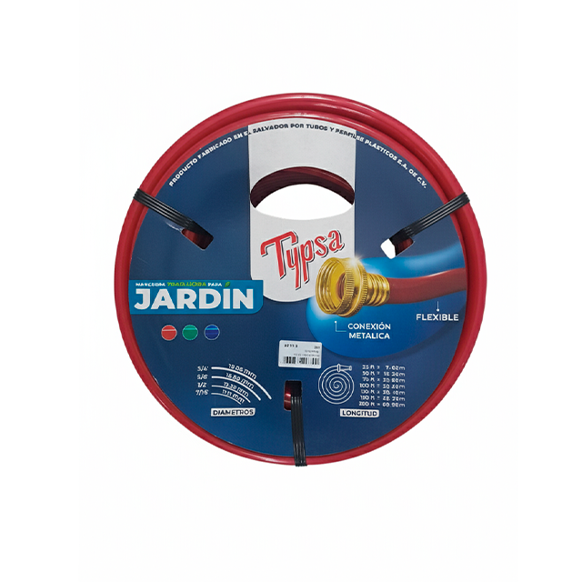 MANGUERA 1/2"X100' TRASLUCIDA TYPSA 011708