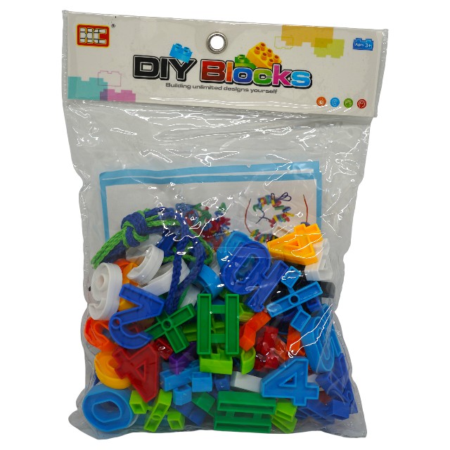 NUMEROS/SIGNOS PLAS PEQ BOL DIY BLOCKS CJ-1295296 HC-069-A
