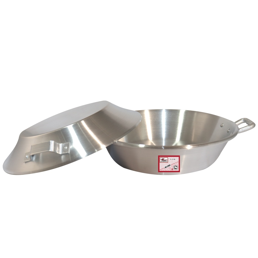 PAILA ALUM 36 CM C/T C/OREJAS ALCON