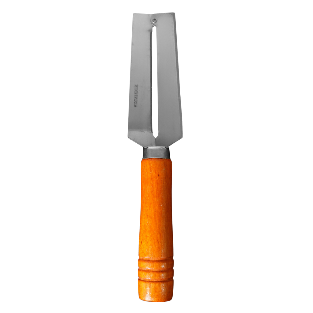 PELADOR/CUCHILLO ACERO M/MAD 19 CM EXCALIBUR A151-PL1601