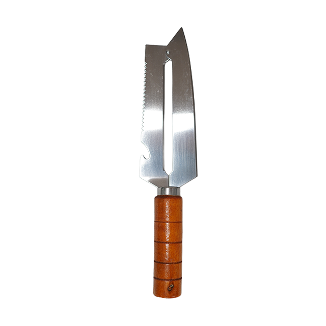 PELADOR C/MANGO/MAD/GDE QUITA ESCAMAS 26 CM SA-3 KF312/IDR 4490