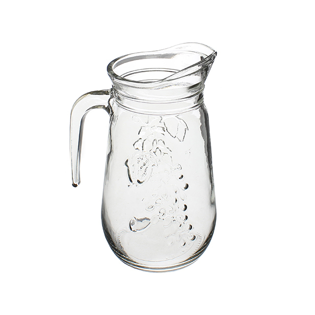 JARRA/PICHEL VID 1460 ML DECO UVA KIG 752-WP1500/31033