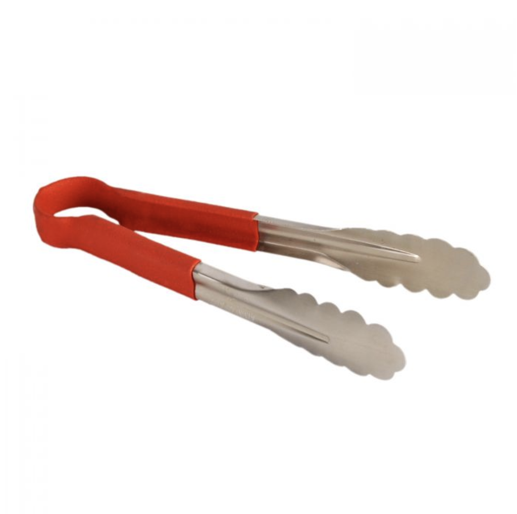PINZA INOX 10" M/ROJO THUNDER SLTG810R