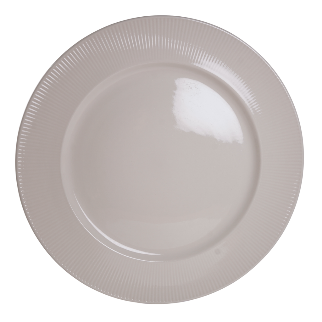 PLATO CERA RED 11.25" OR RAY BL RILA SP-23042