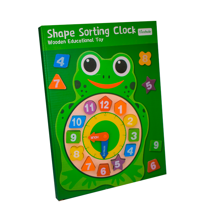 RELOJ EDUCATIVO MAD C/BLOQUES FIG SUR AM3036