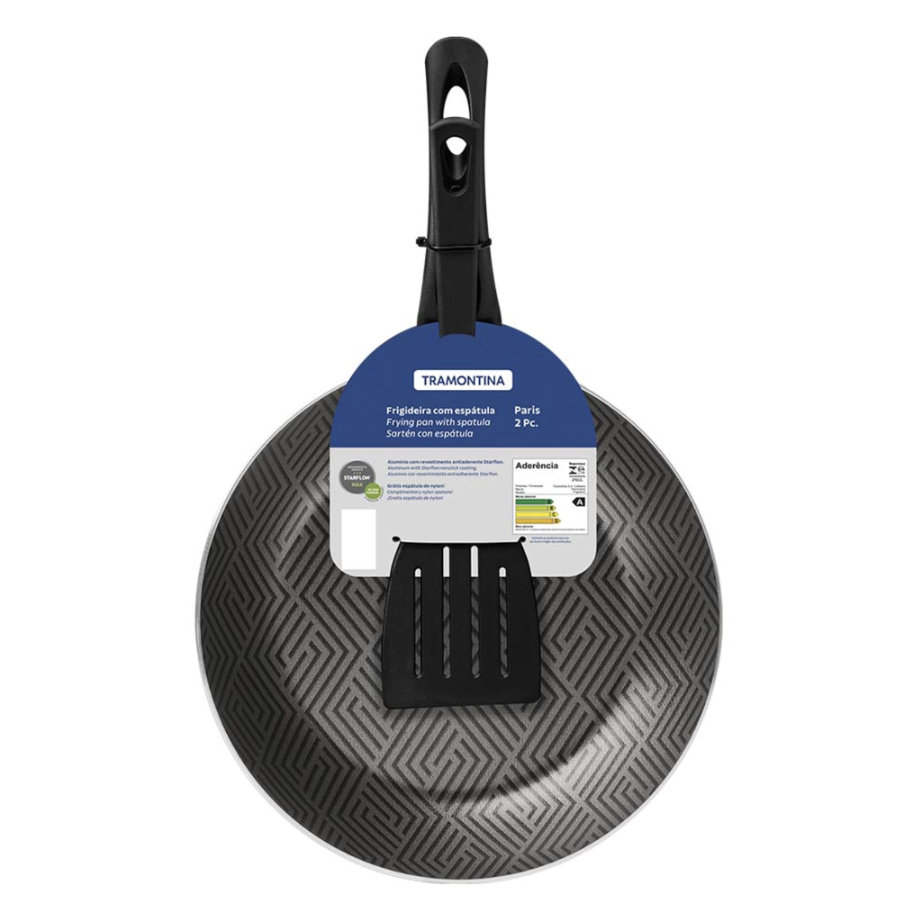 SARTEN ANTIAD 20 CM C/ESPATULA PARIS TRAMONTINA 28500/620