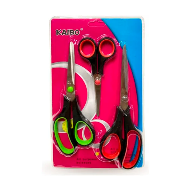 SET 3 TIJERAS 6593