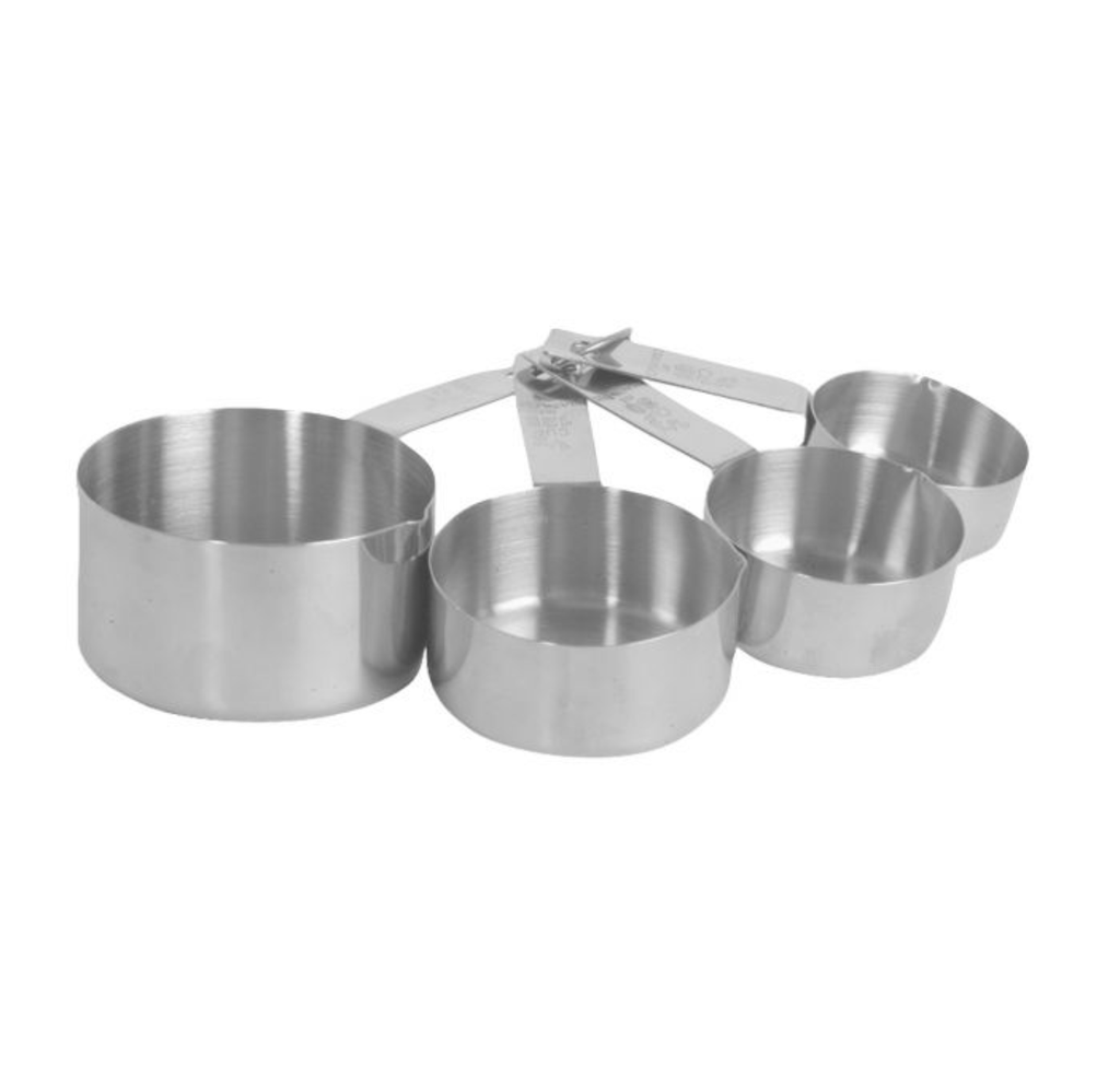 SET 4 TAZA MEDIDORAS INOX THUNDER SLMC2414